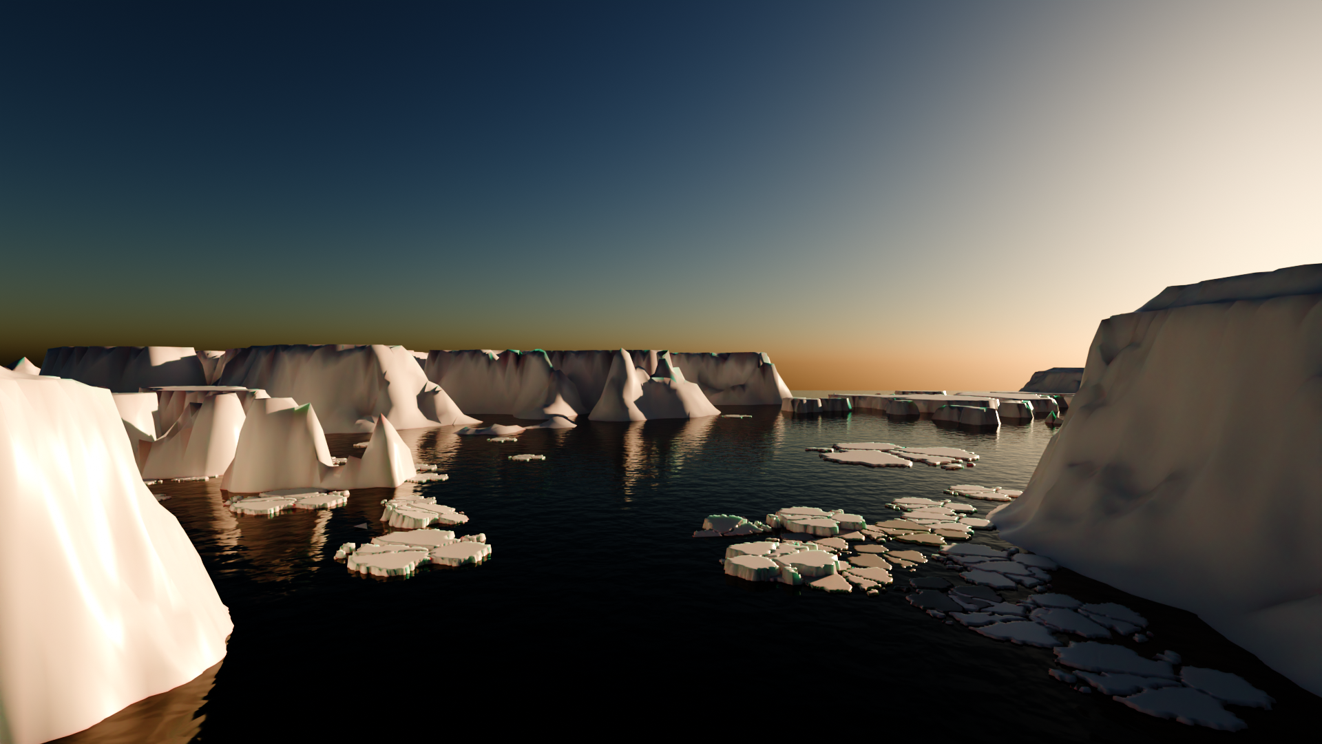 Sedimentation patterns